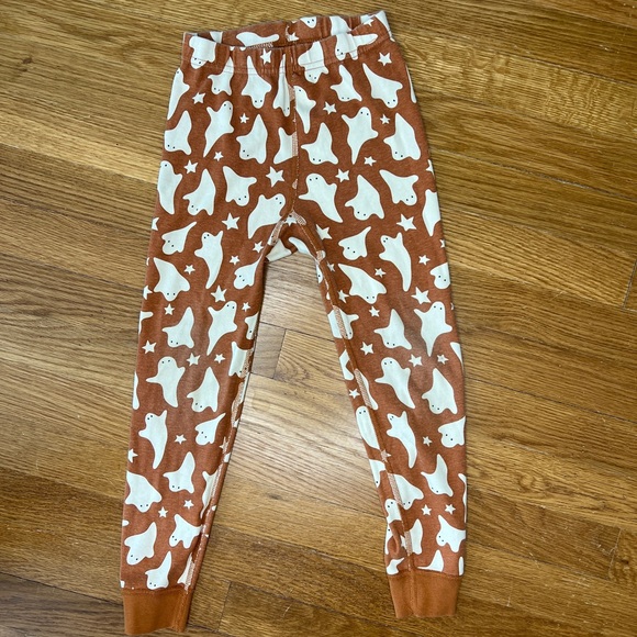 🎃 Hanna Andersson Halloween Ghost Pajamas Set Organic Cotton Kids Size 5 - Picture 5 of 5